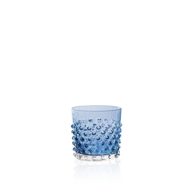 klimchi-hobnail-verre-whisky-blue-smoke-150-ml image 1