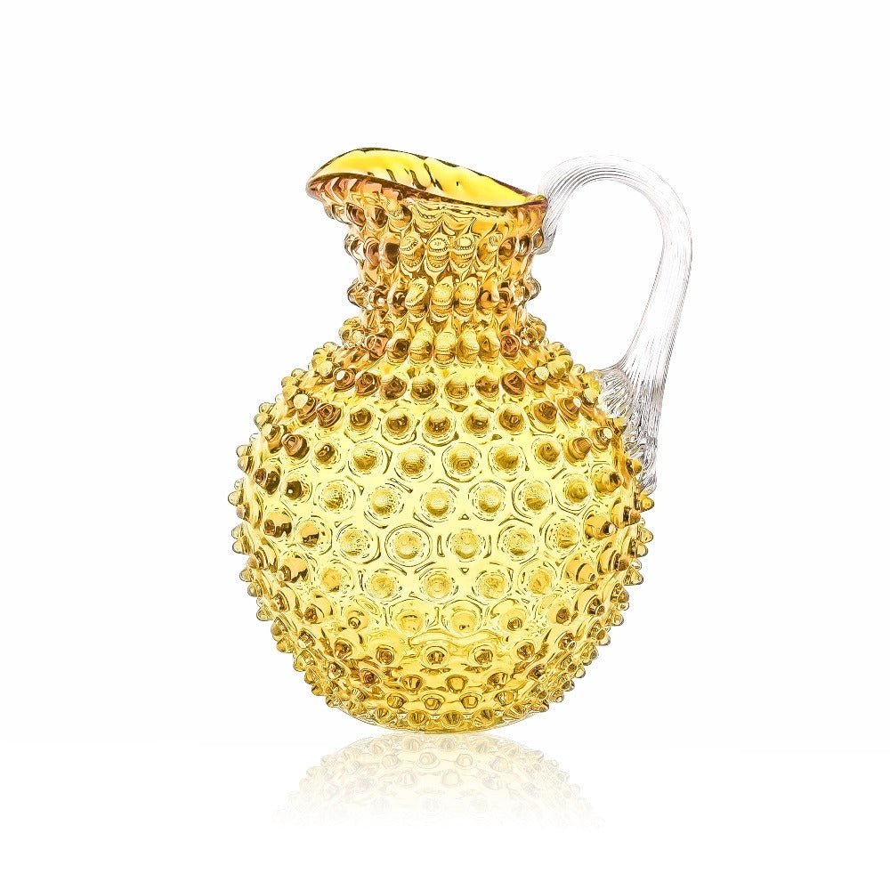 klimchi-hobnail-carafe-2-l-ambre-underlay-verre image 1