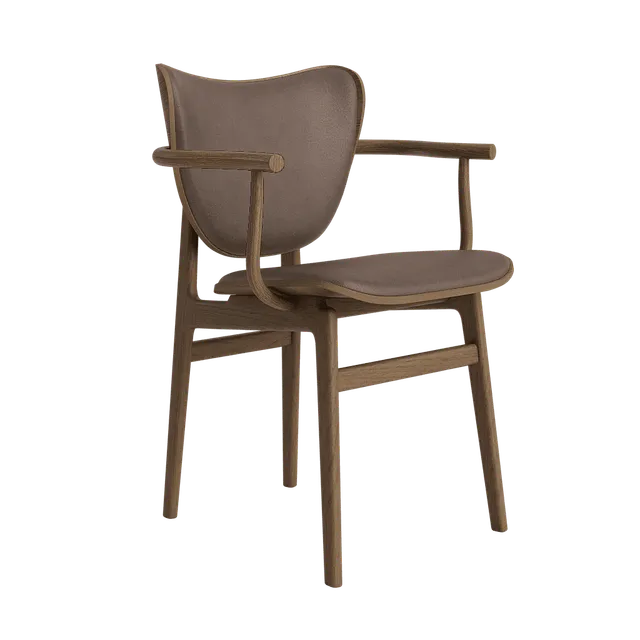 norr11-elephant-chaise-accoudoirs-ch-ne-tissu-camel image 1