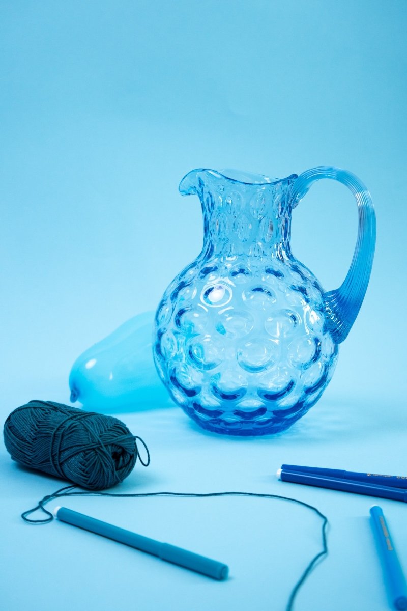 klimchi-kugel-carafe-bleu-clair-2-l-cristal image 3