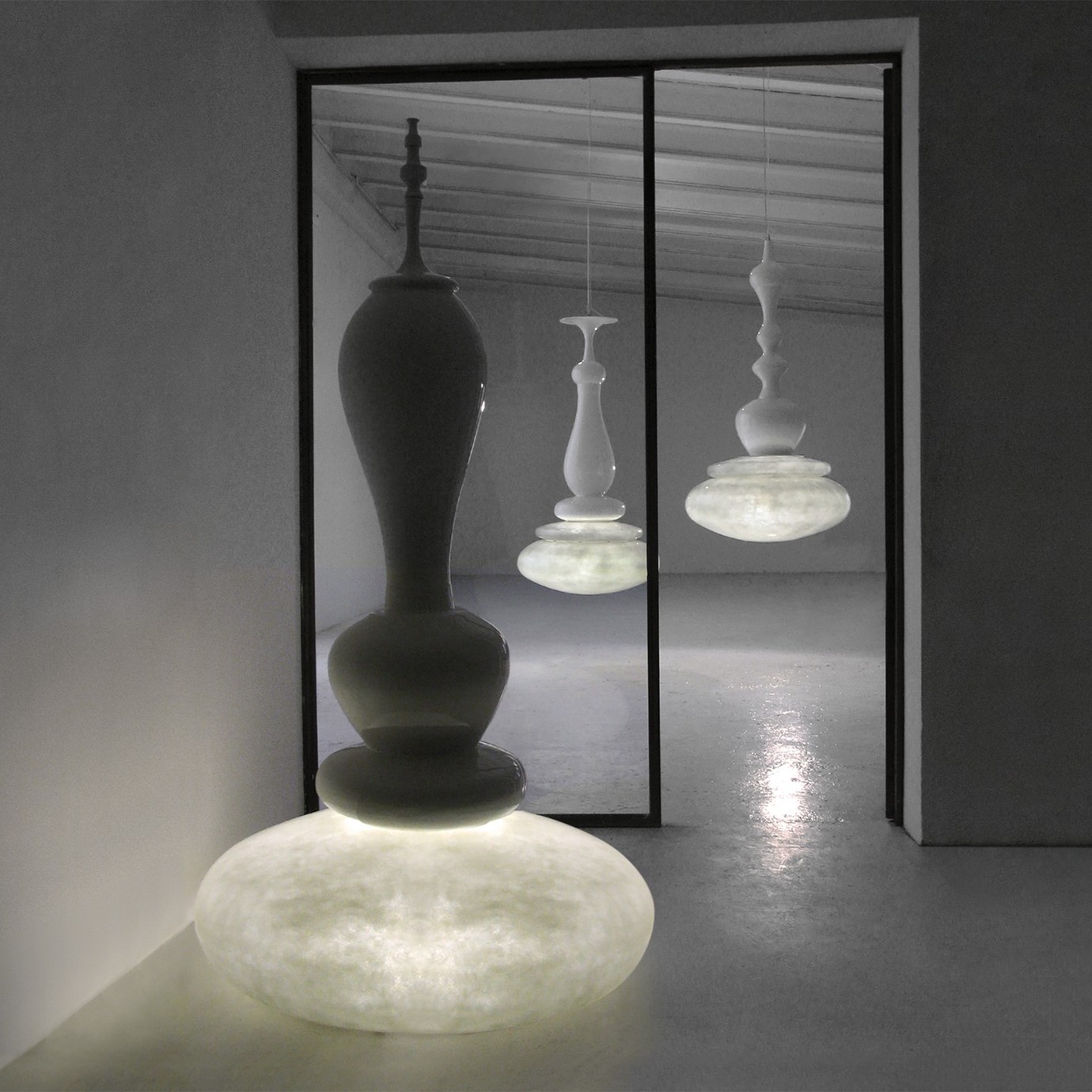 imperfecttolab-lucilla-lampe-modulaire-sculpturale-blanche image 2