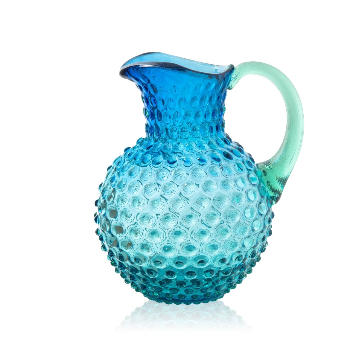 klimchi-hobnail-ocean-carafe-d-grad-bleu-dition-limit-e image 1