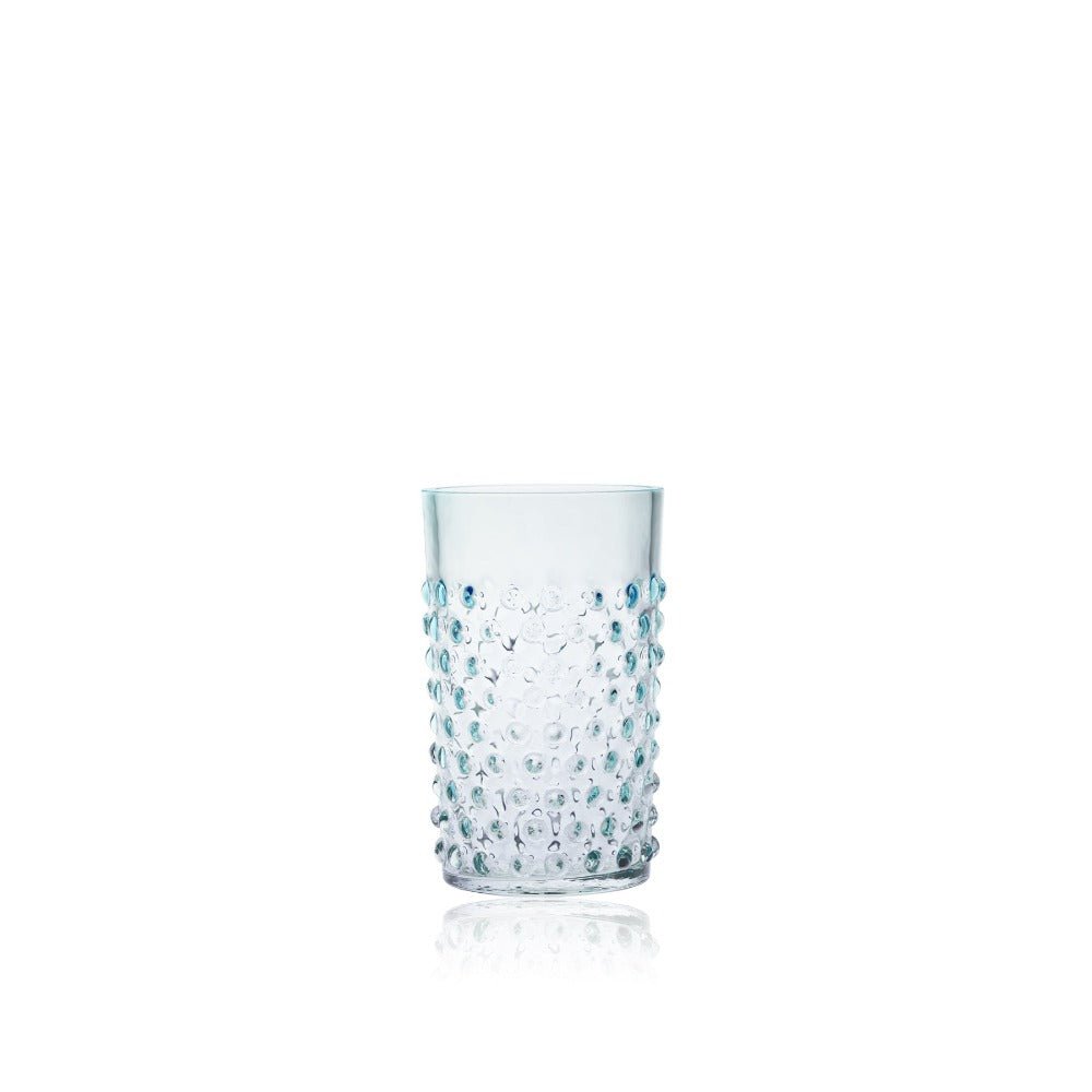 klimchi-hobnail-underlay-azure-verre-200-ml-bleu image 1