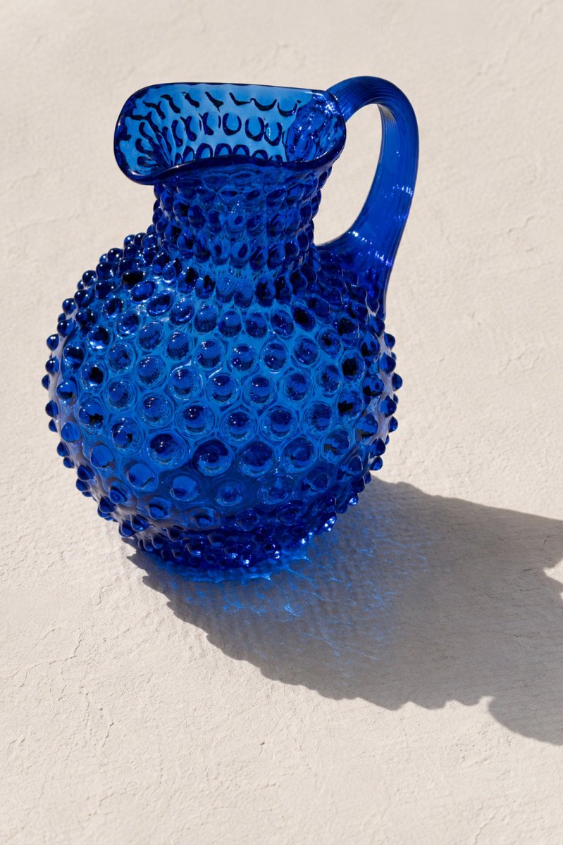 klimchi-hobnail-carafe-bleu-lectrique-dition-limit-e image 2