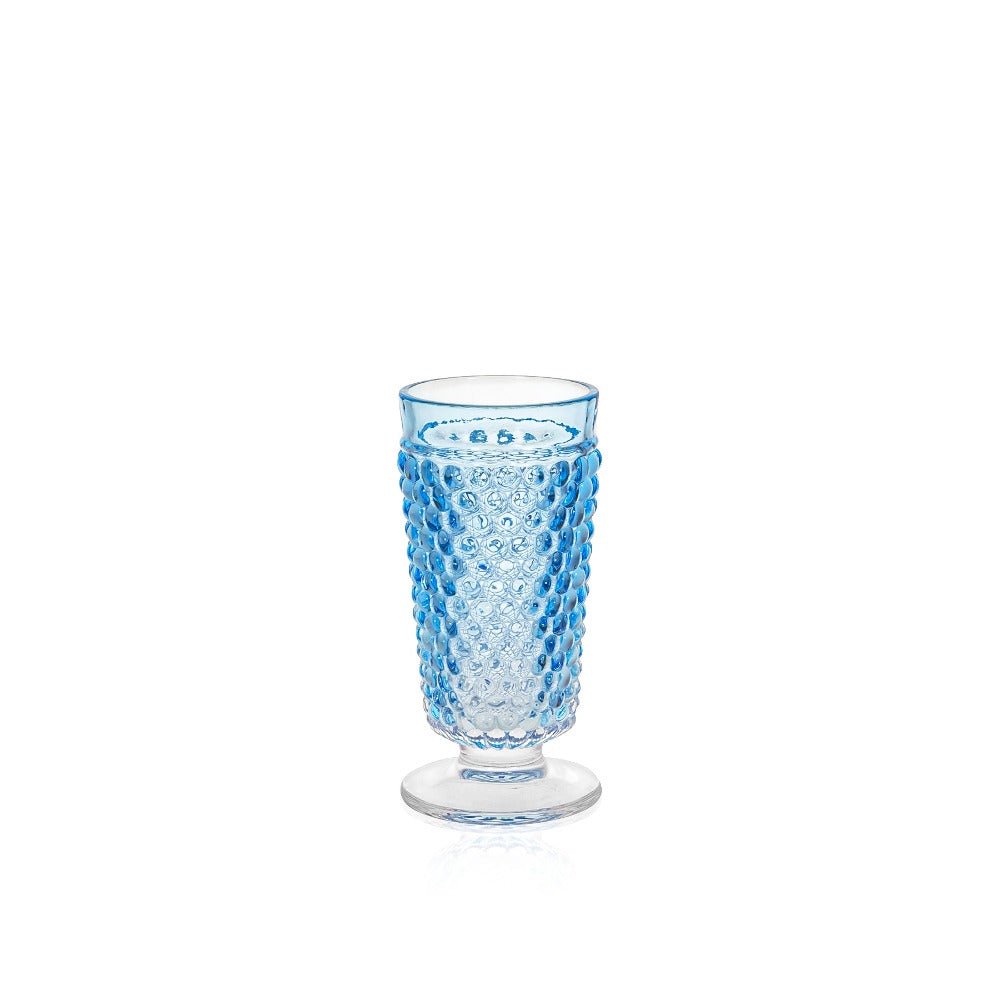 klimchi-hobnail-goblet-bleu-azure-300-ml-lot-de-2 image 1