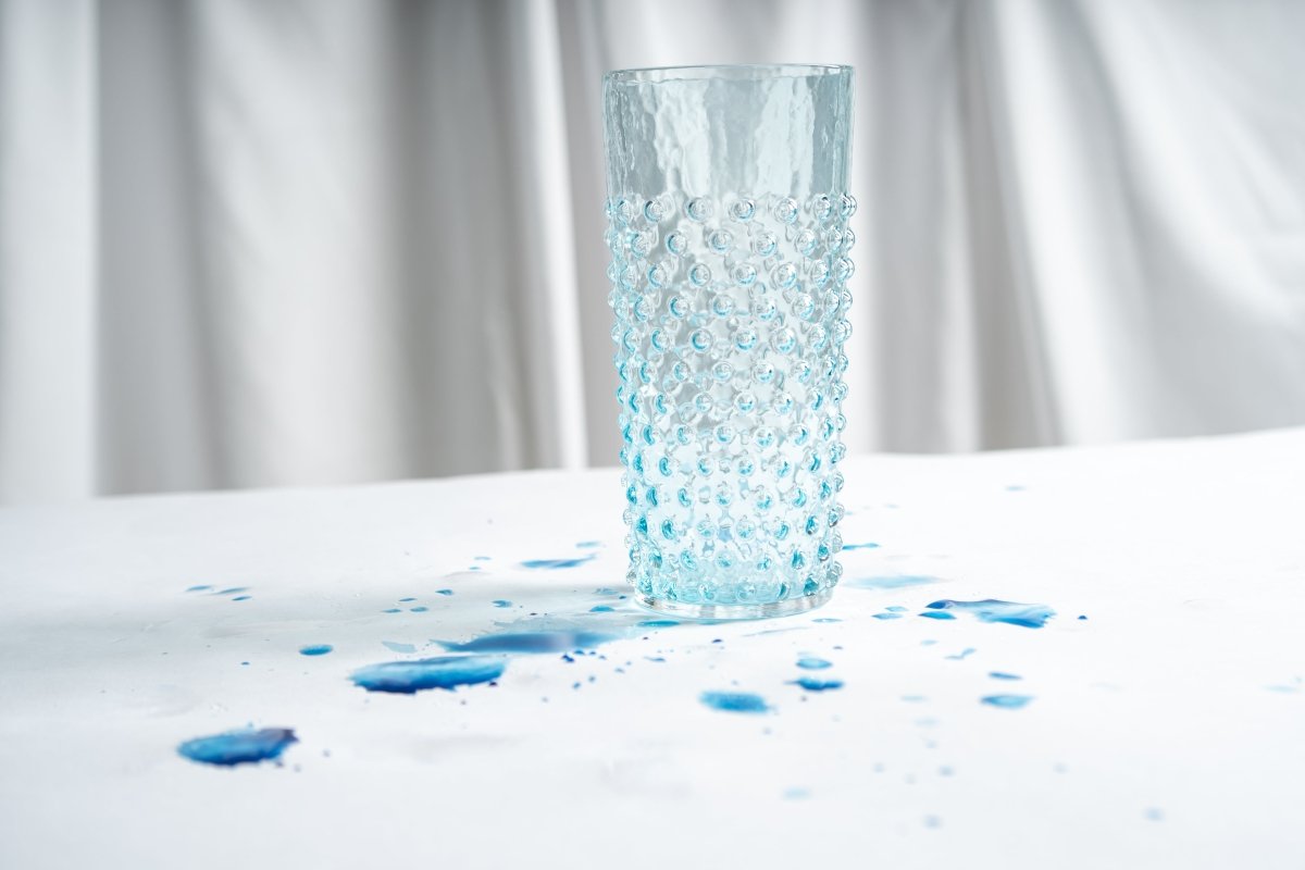 klimchi-hobnail-verre-haut-azure-200-ml-l-unit image 3