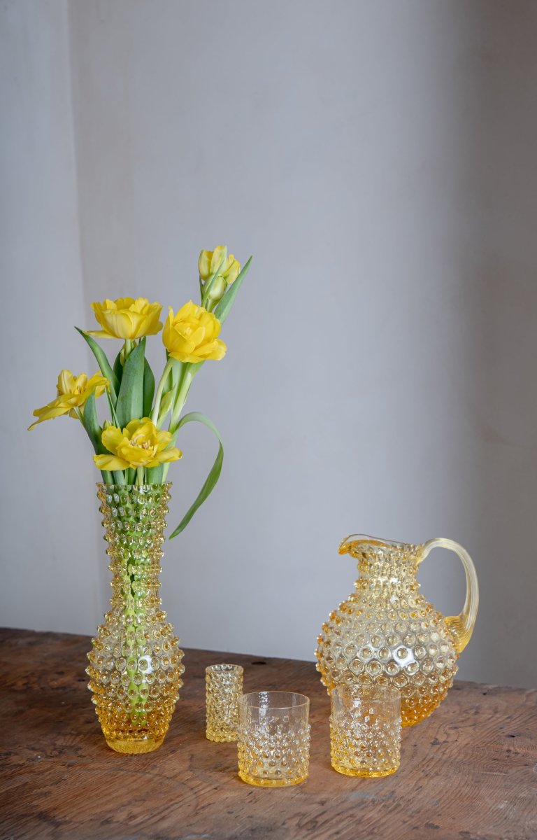 klimchi-hobnail-citrine-verre-whisky-150-ml image 4