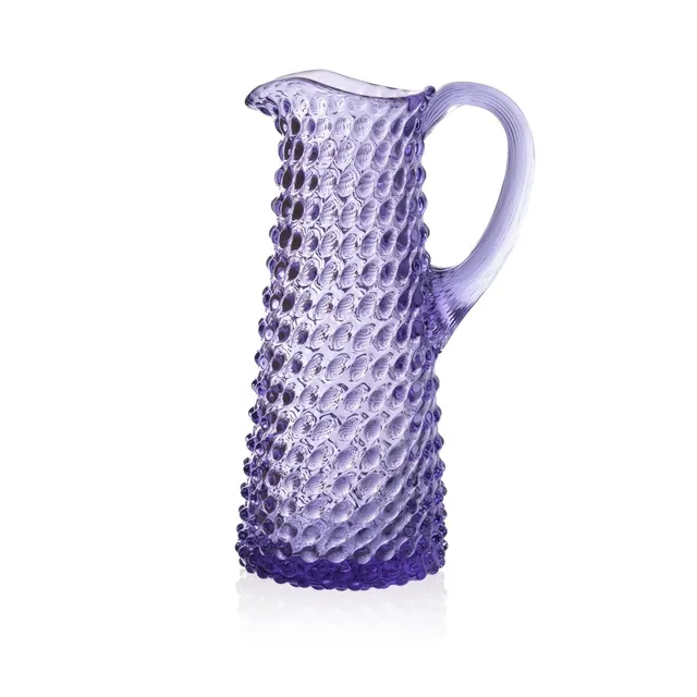 klimchi-hobnail-pichet-lavande-1-l-1000-ml-pois image 1
