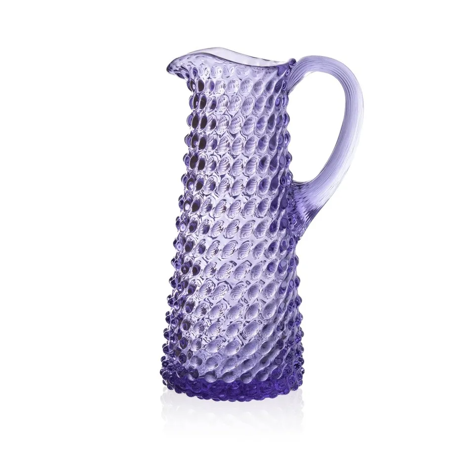 klimchi-hobnail-pichet-lavande-1-l-1000-ml-pois image 1