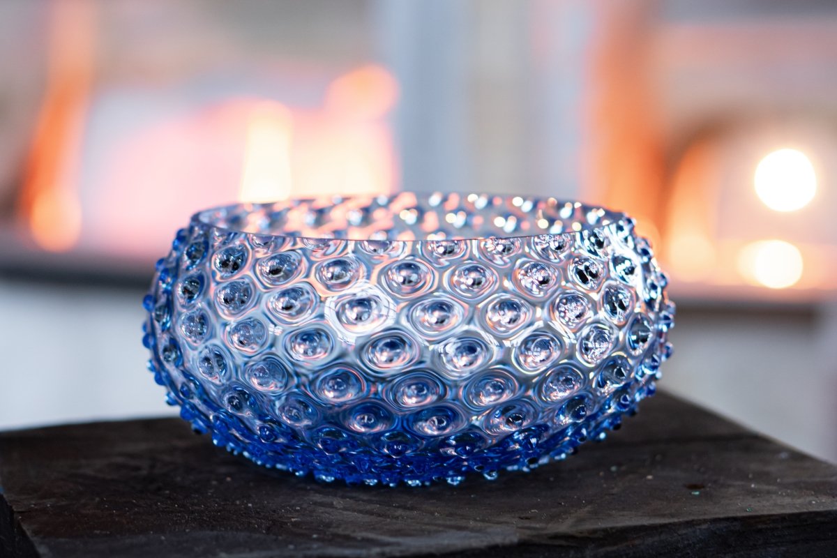 klimchi-hobnail-light-blue-bol-bleu-cristal image 2