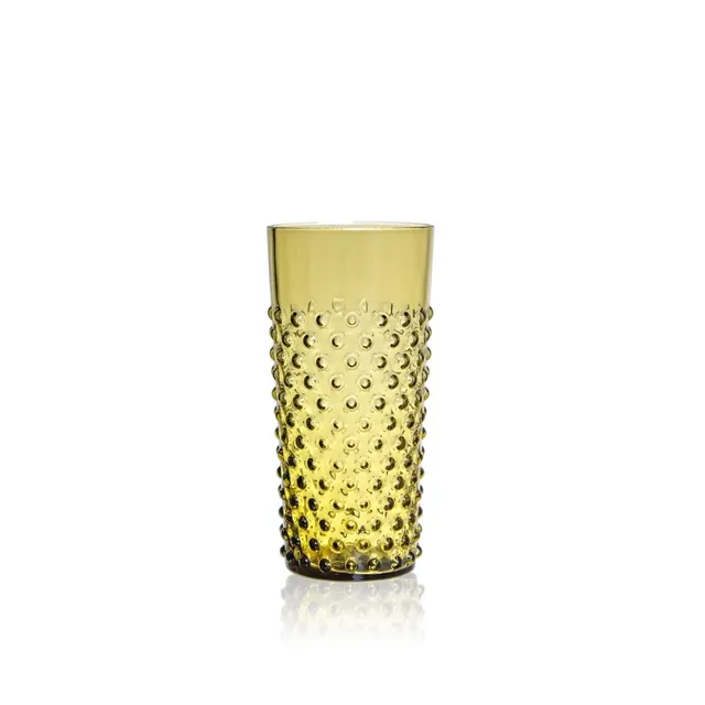 klimchi-hobnail-tumbler-vert-bonsa-400-ml-cristal image 1