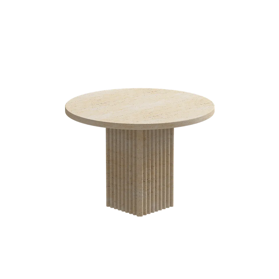 norr-11-soho-table-basse-travertin-naturel-rond-50-cm-cannel image 1