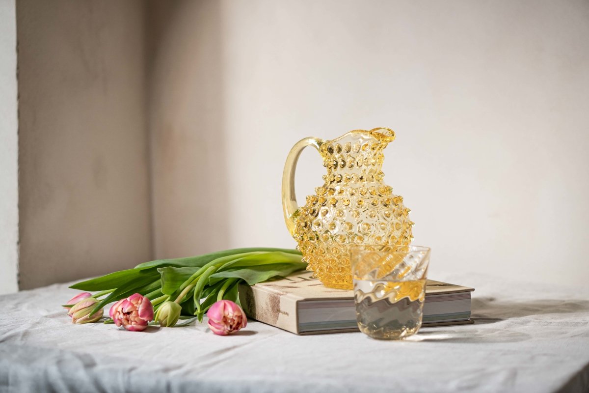 klimchi-hobnail-pichet-1-l-citrine-jaune image 3