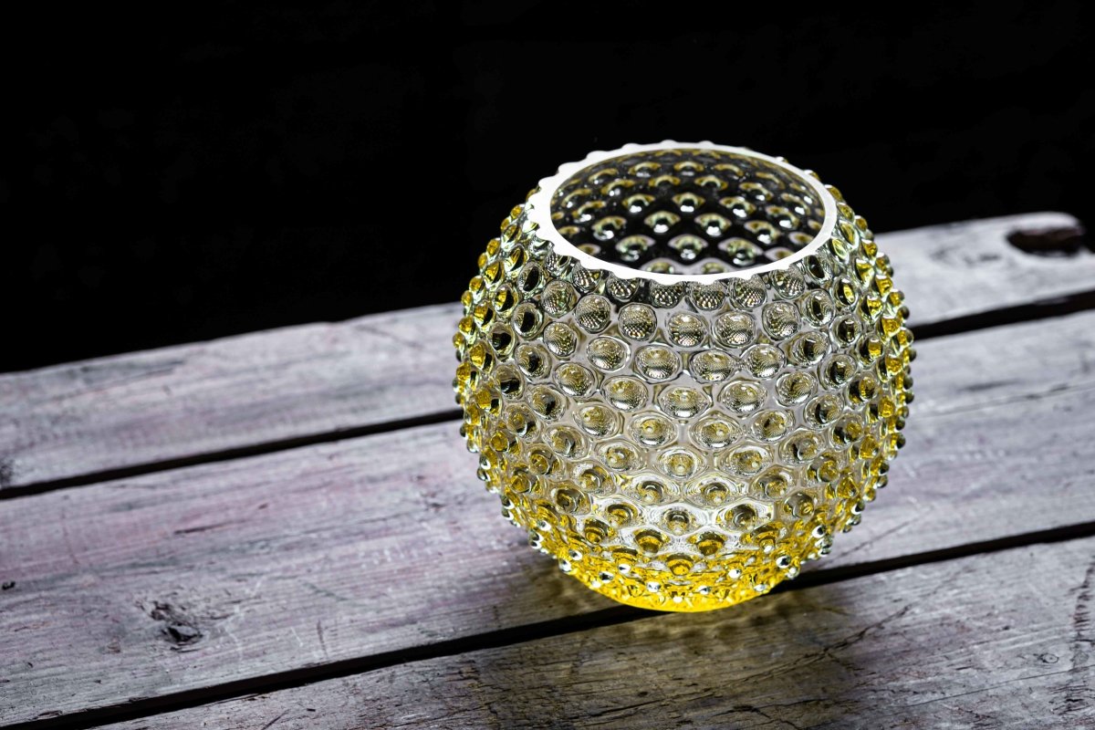 klimchi-hobnail-citrine-vase-rond-jaune-citrine-petit image 2