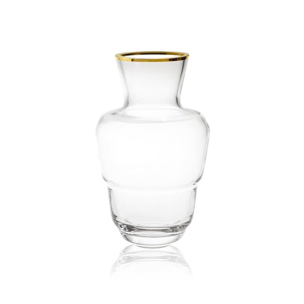 klimchi-shadows-golden-lux-vase-cristal-dor-l-or-24-carats image 1