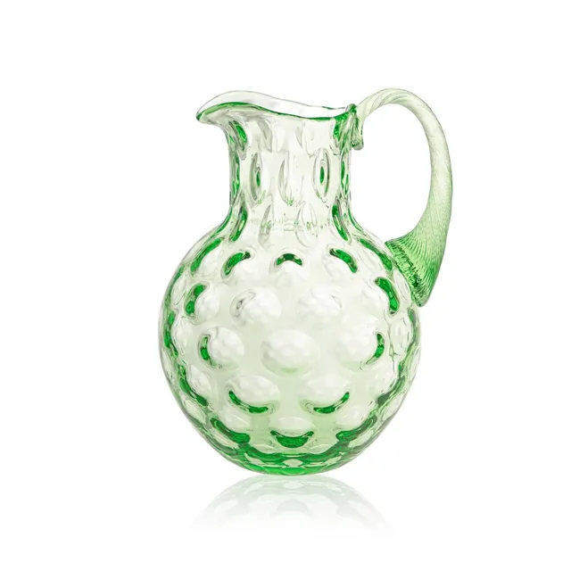 klimchi-kugel-carafe-2-l-vert-clair-en-verre image 1