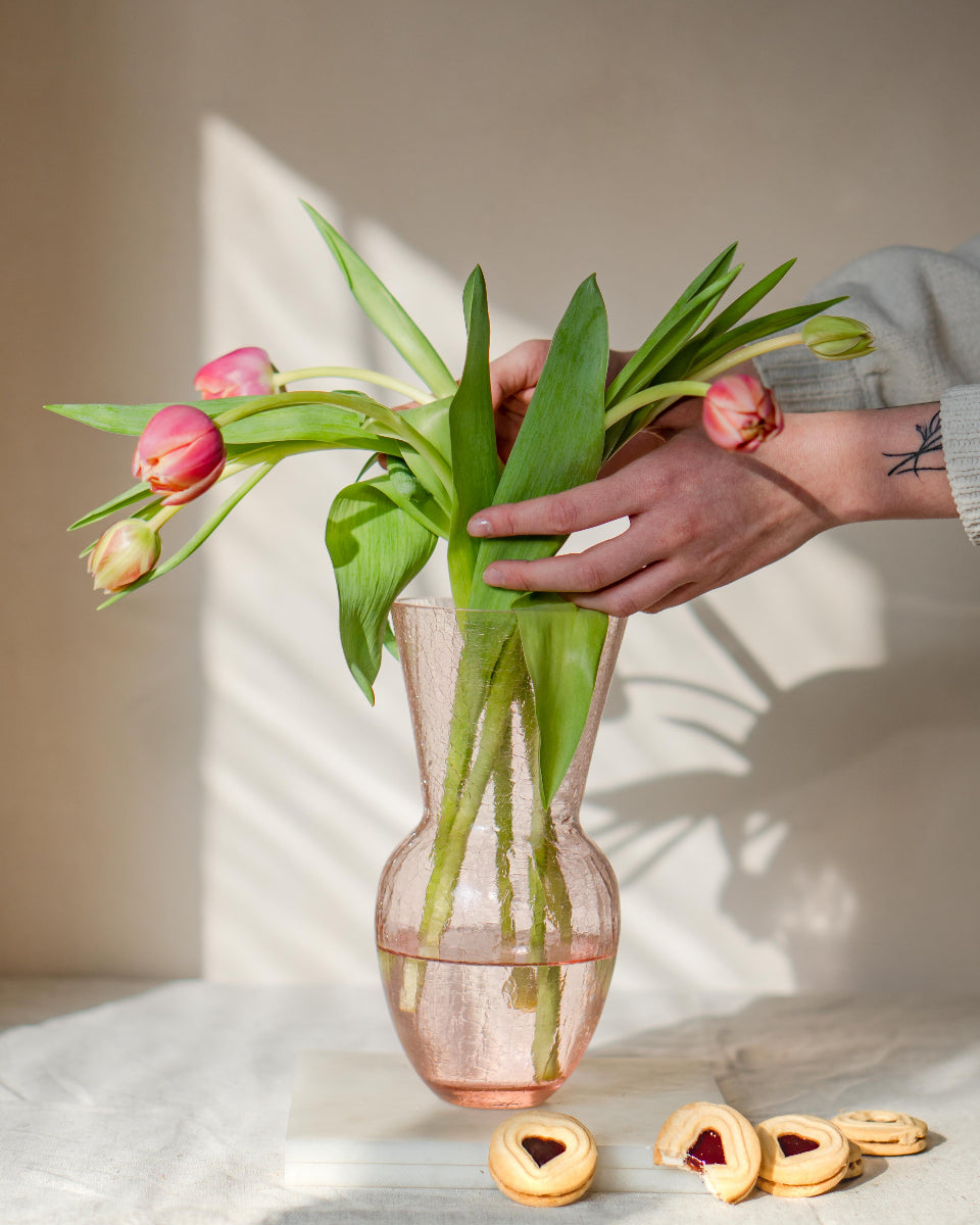 klimchi-felicity-rosy-pink-vase-craquel-rose image 5