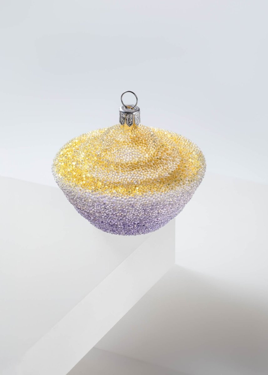 klimchi-aurora-tiara-boule-de-no-l-jaune-pi-ce-unique image 2