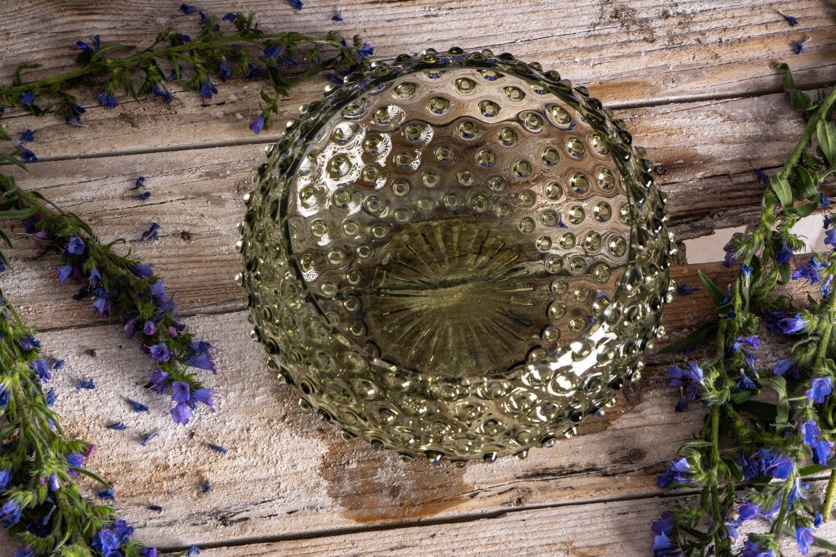 klimchi-hobnail-bol-vert-olive-en-cristal image 3