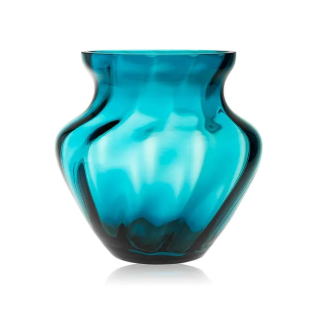 klimchi-marika-grand-vase-aigue-marine-bouquet-verre image 1