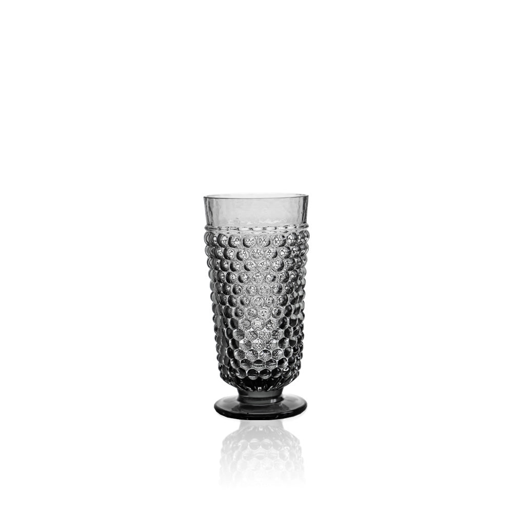 klimchi-hobnail-grey-smoke-verre-pied-lot-de-2 image 1