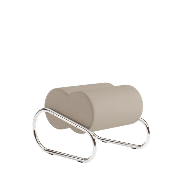 norr-11-fave-pouf-tissu-megan-30-bone-chrome image 1