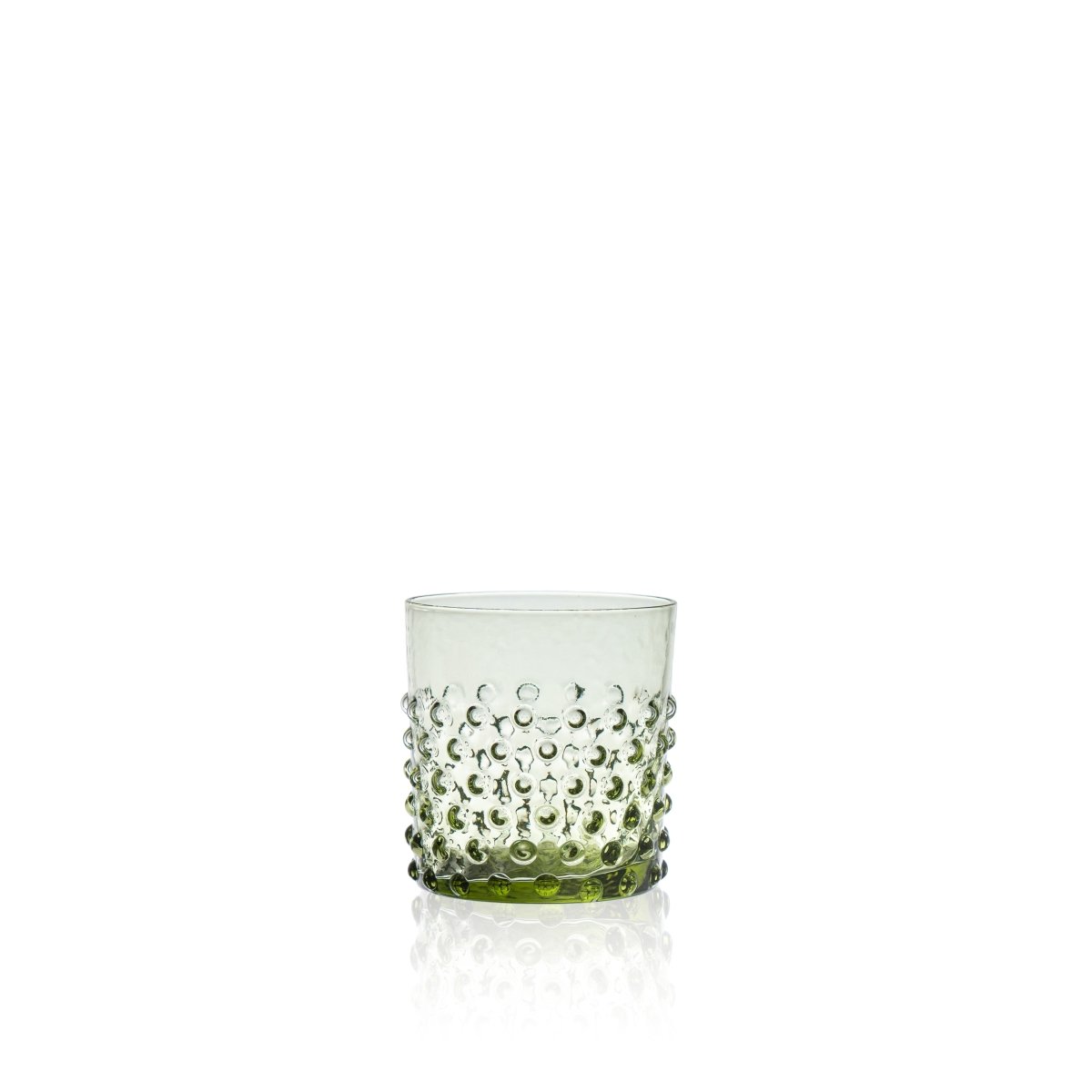 klimchi-hobnail-verre-whisky-olive-150-ml-l-unit image 1