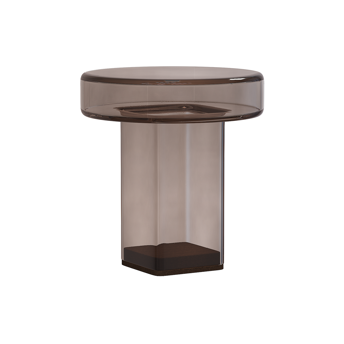 norr-11-naked-table-d-appoint-verre-fum-souffl image 1