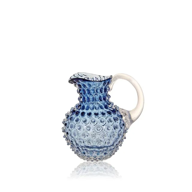 klimchi-hobnail-carafe-underlay-blue-smoke-1-l image 1