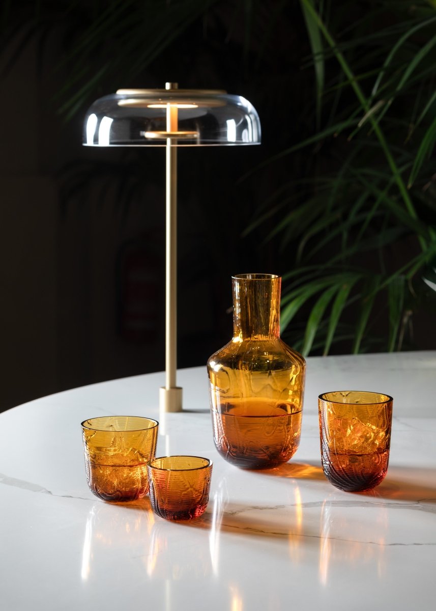 klimchi-crust-carafe-ambre-carafe-en-verre image 3