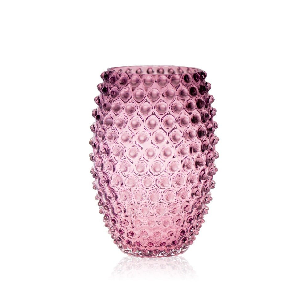 klimchi-hobnail-underlay-violet-vase-ovale-cristal image 1