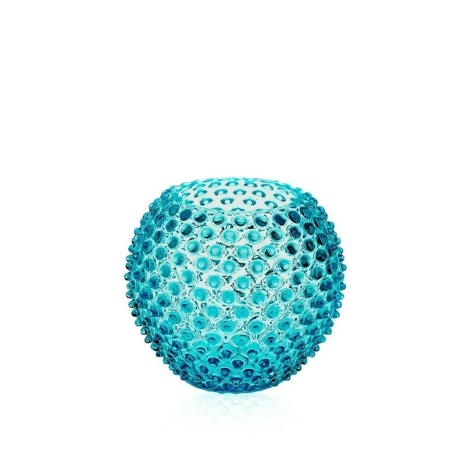 klimchi-hobnail-aquamarine-vase-rond-bleu-petit-mod-le image 1