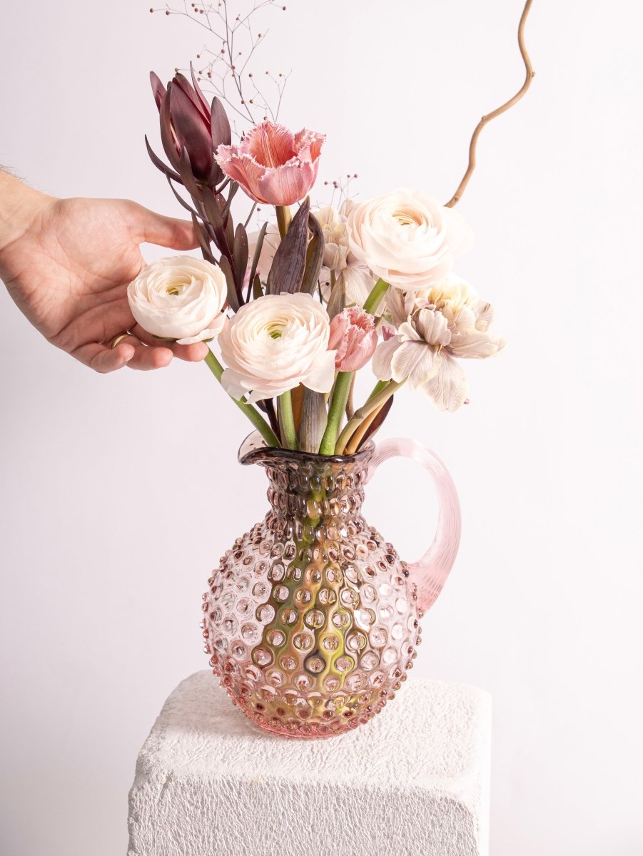 klimchi-hobnail-carafe-dusk-ombr-2-litres image 2