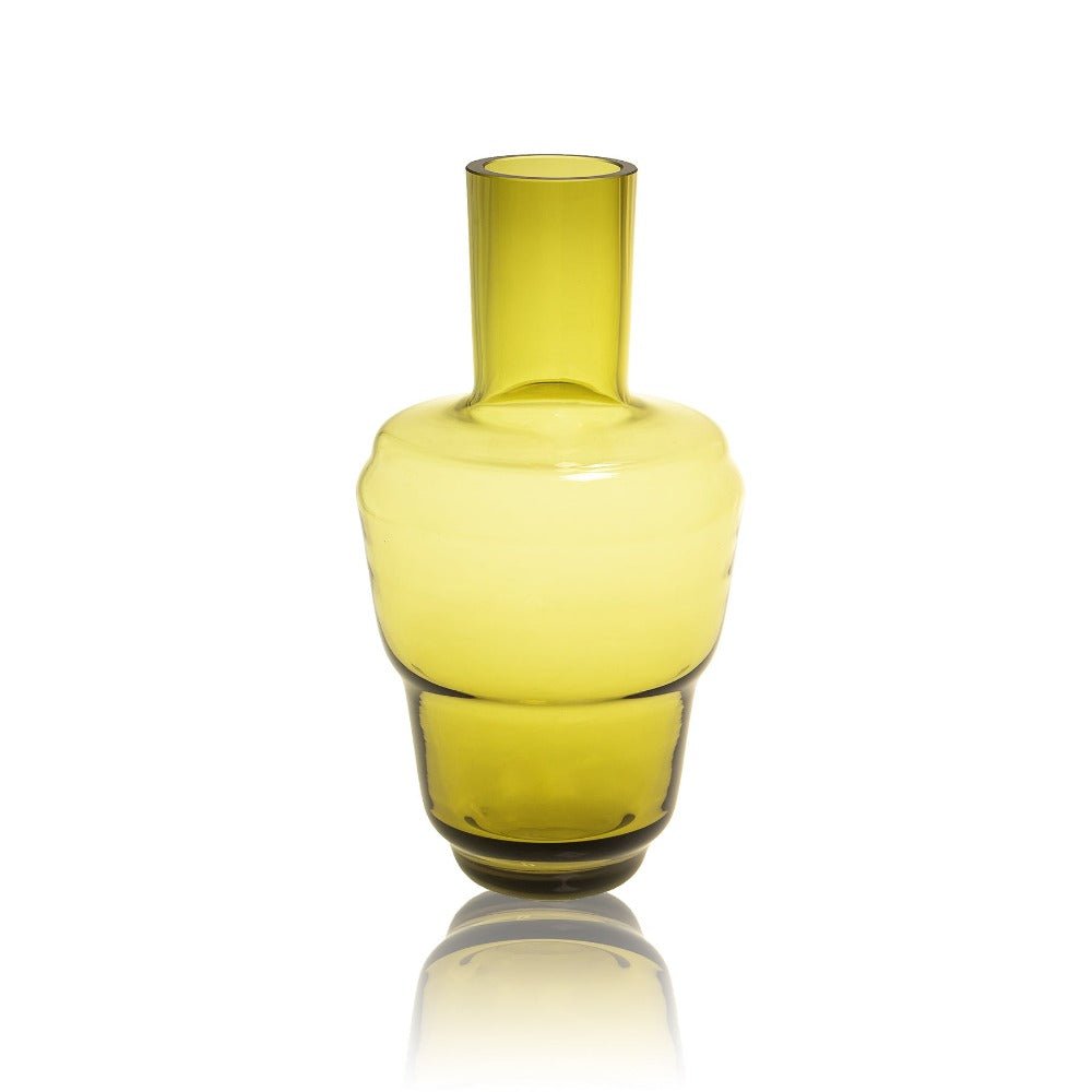 klimchi-shadows-carafe-bonsa-green-en-cristal image 1
