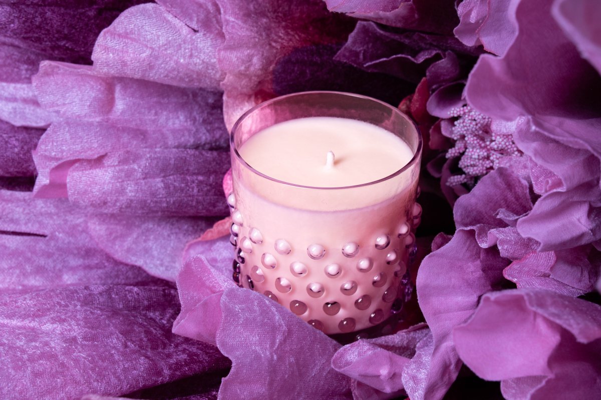 klimchi-hobnail-bougie-lilas-cire-soja image 2