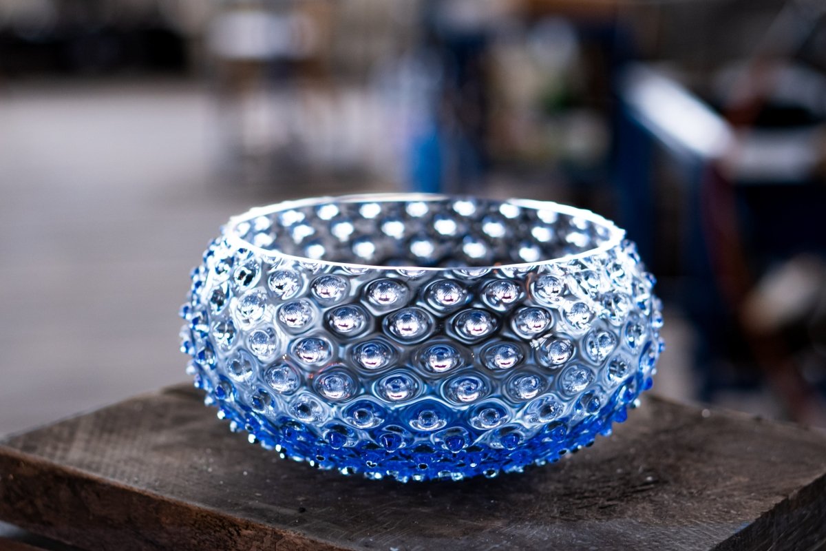 klimchi-hobnail-light-blue-bol-bleu-cristal image 3