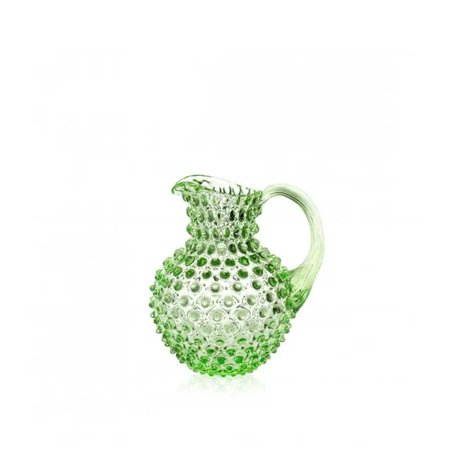 klimchi-hobnail-pichet-vert-clair-1l-cristal image 1