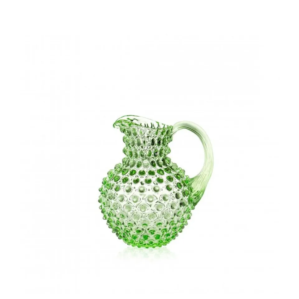 klimchi-hobnail-pichet-vert-clair-1l-cristal image 1
