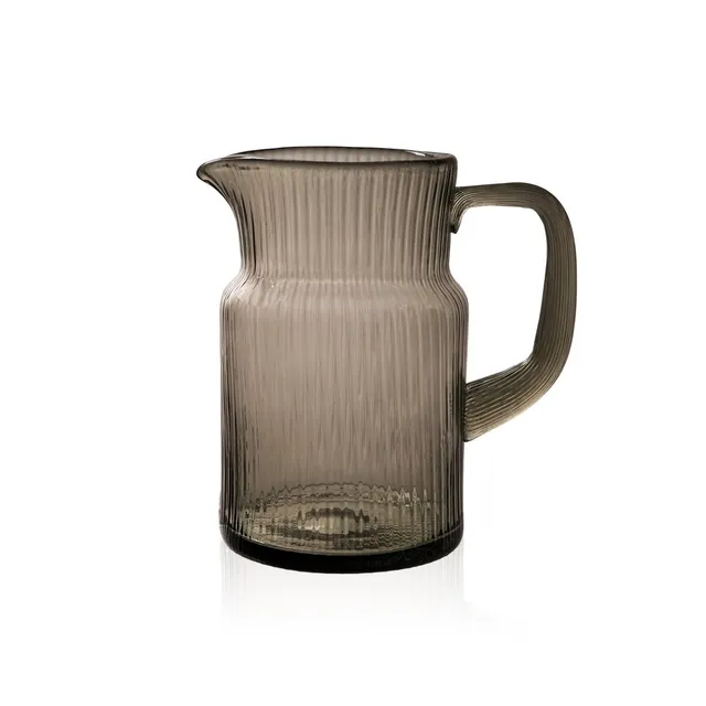 klimchi-ethel-pichet-black-smoke-gris-fum-vase image 1