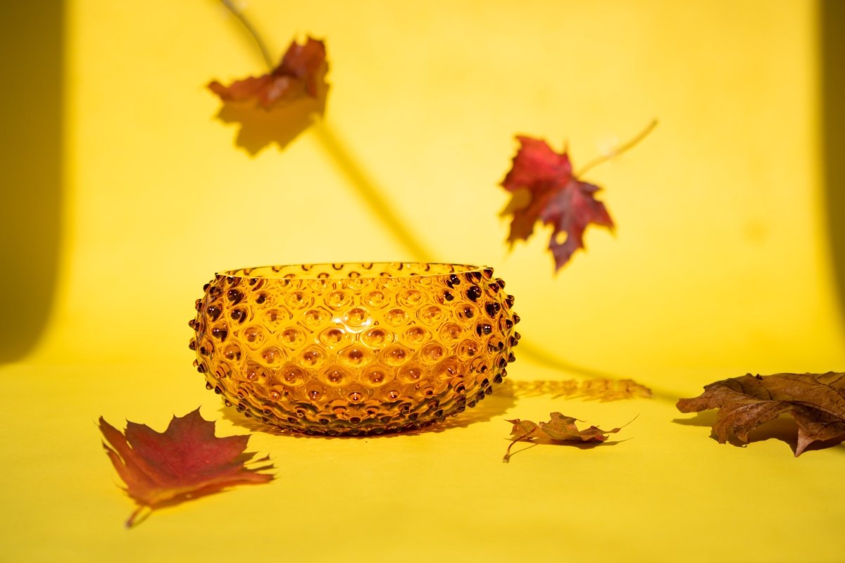 klimchi-hobnail-amber-saladier-cristal-ambre image 3