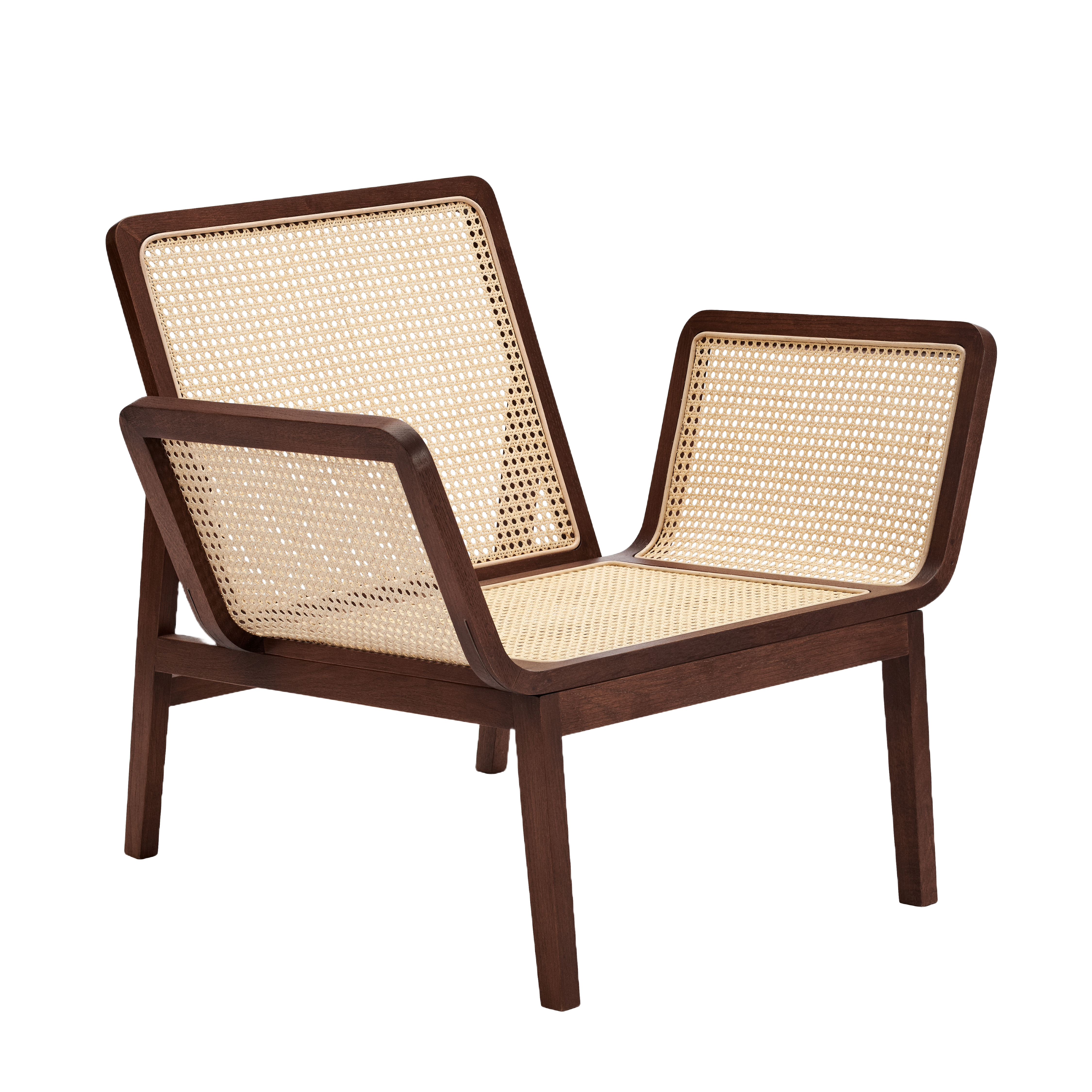 norr11-le-roi-fauteuil-lounge-fr-ne-rotin-coussins-camel image 6