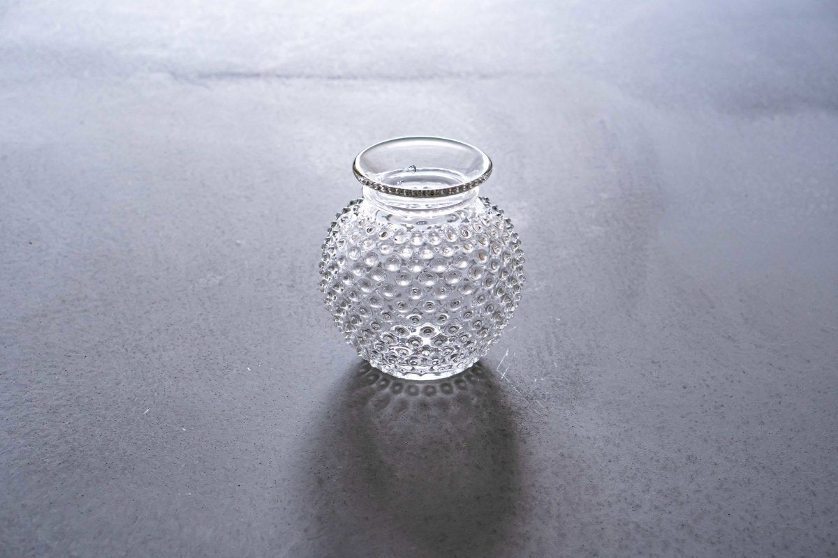 klimchi-hobnail-vase-col-cristal-transparent image 5