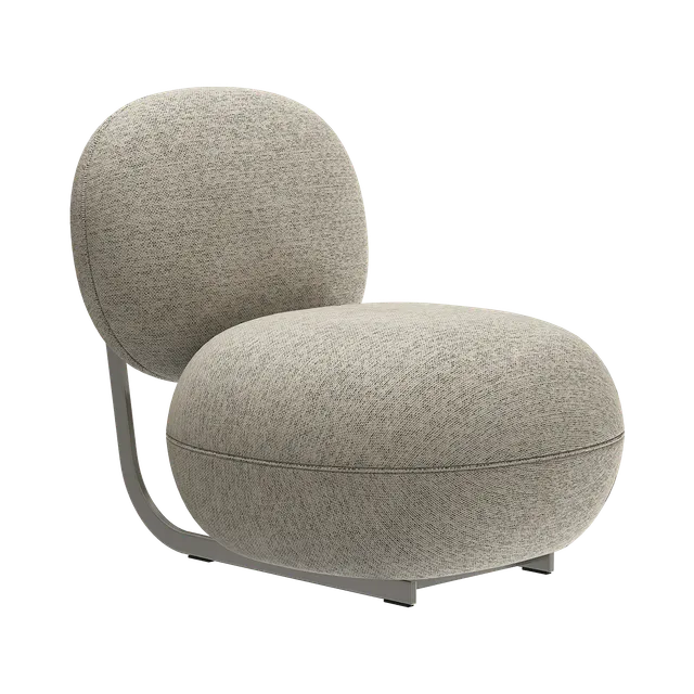 norr-11-cooper-fauteuil-lounge-acier-tissu-rouille image 1