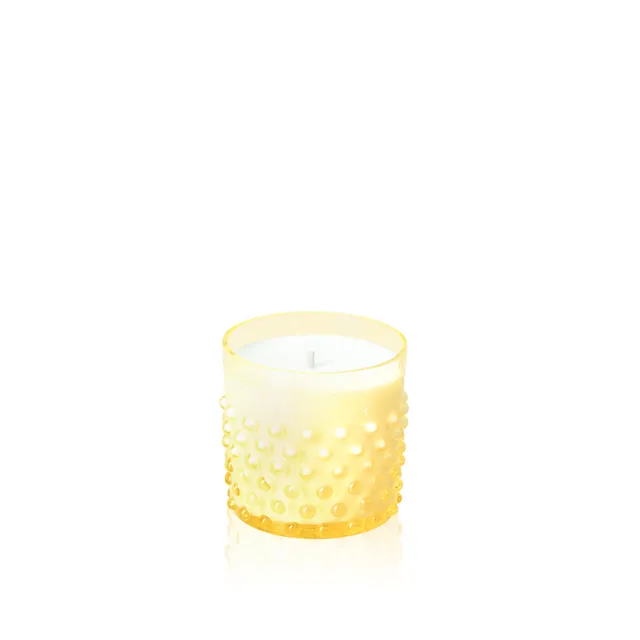 klimchi-wave-bougie-pi-a-colada-cire-soja-verre-jaune image 1