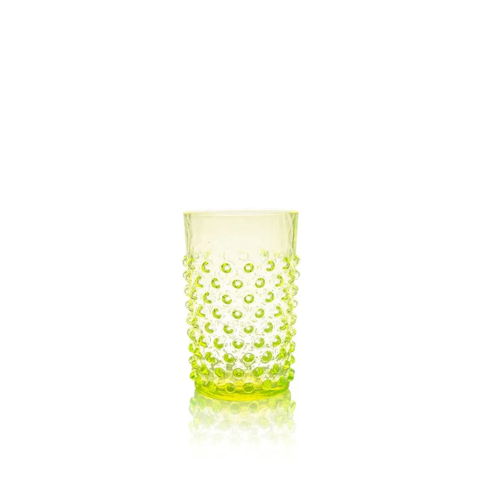 klimchi-hobnail-verre-citrine-n-on-jaune-200-ml image 1