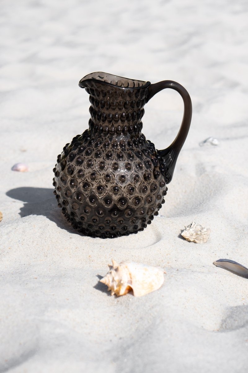 klimchi-hobnail-carafe-verre-black-smoke-2000-ml image 2