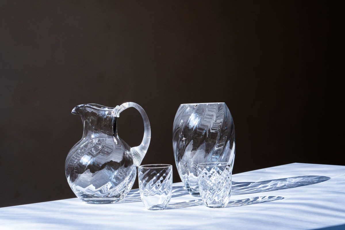 klimchi-marika-vase-ovale-en-cristal-sans-plomb-fleurs image 4