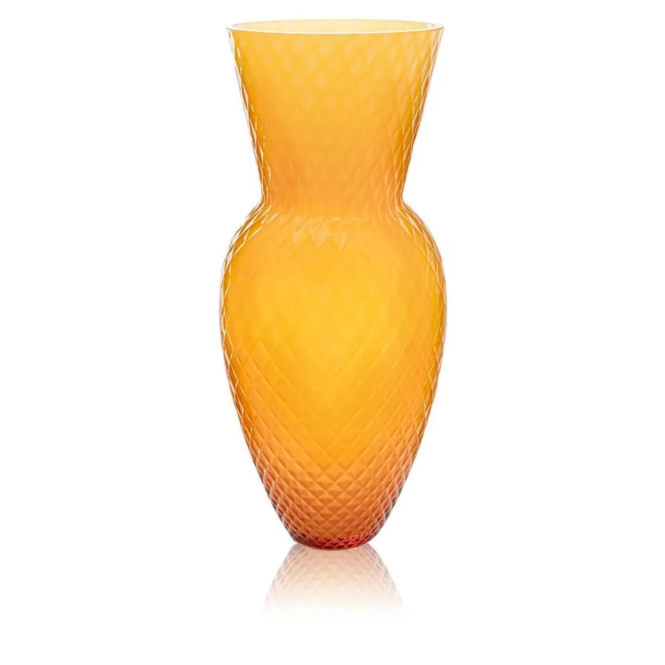 klimchi-drama-opal-grand-vase-verre-dor-souffl image 1
