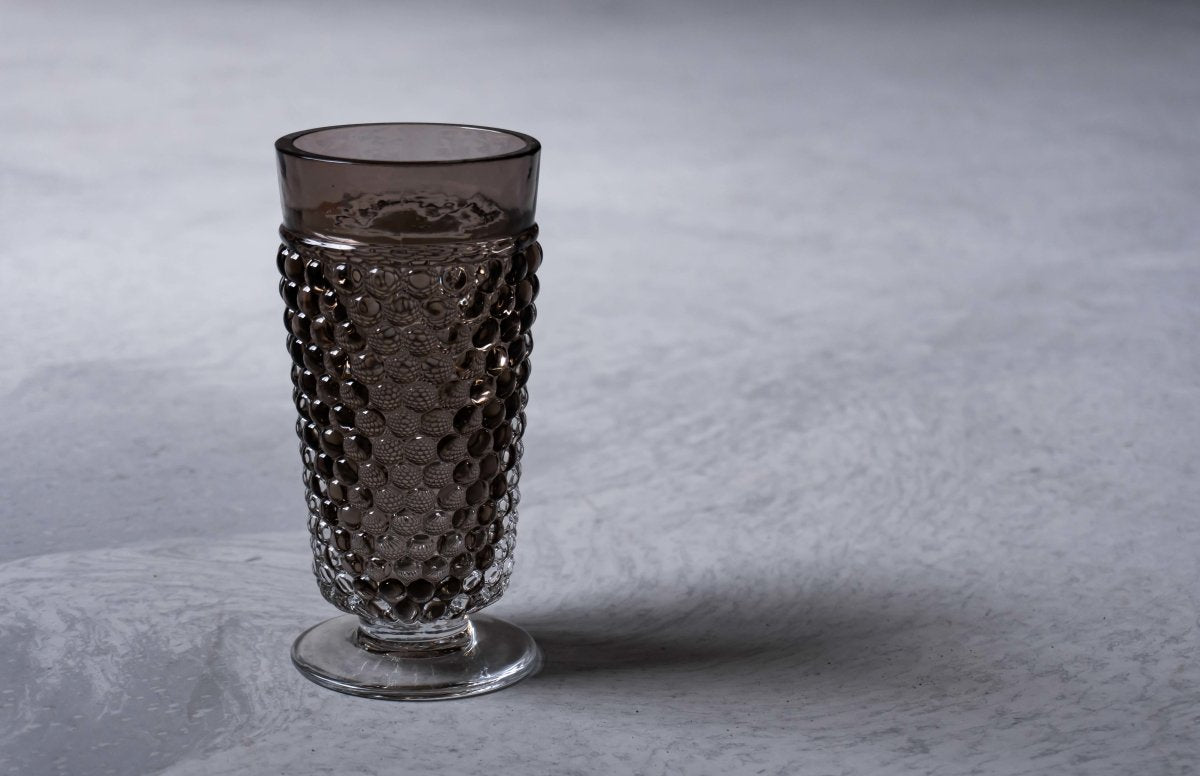 klimchi-hobnail-calice-300ml-black-smoke-lot-de-2 image 2