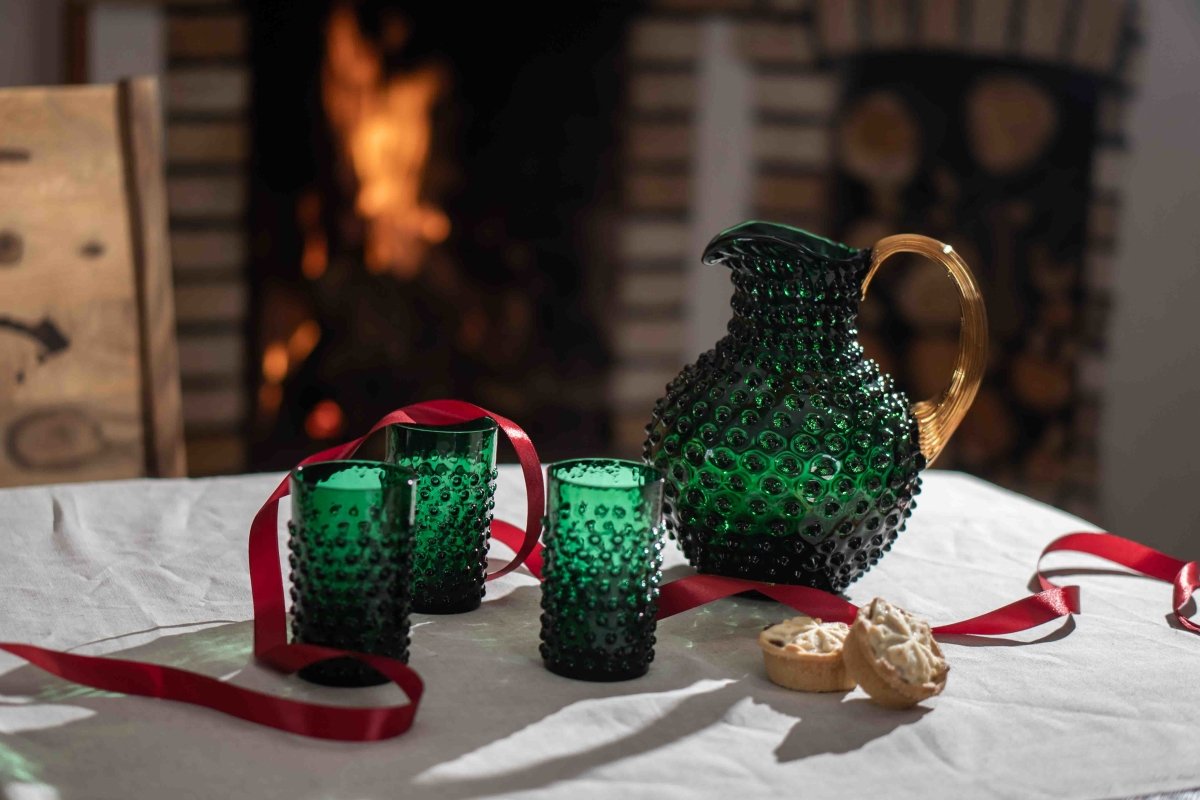 klimchi-hobnail-verre-vert-fonc-200-ml-l-unit image 6